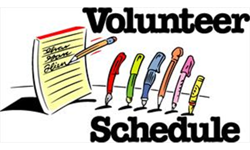 Volunteer Season Schedule