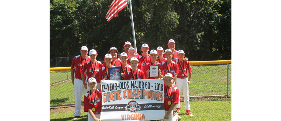 12U Warriors are State Champs!!
