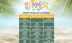 Summer Group Exercise Schedule
