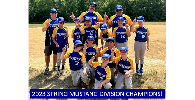2023 Spring Mustang Champions - Team Blue!