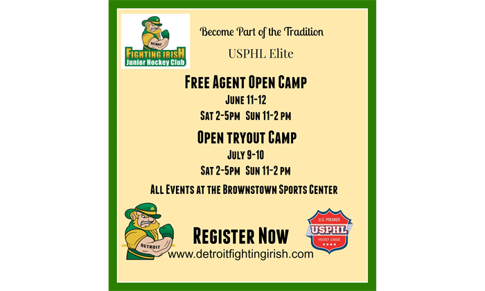Team Announces Tryout Camps
