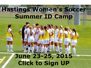 2015 Hastings Women's Soccer ID Camp