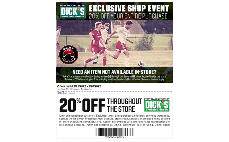 Dick's Sporting Goods Day