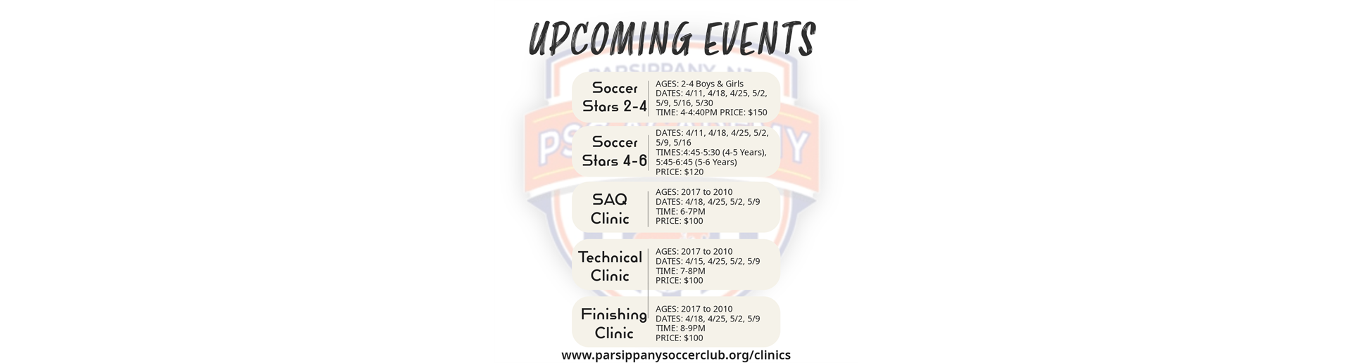 Spring Clinics