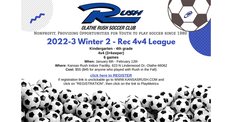 2022-3 Winter 2 Rec 4v4 League