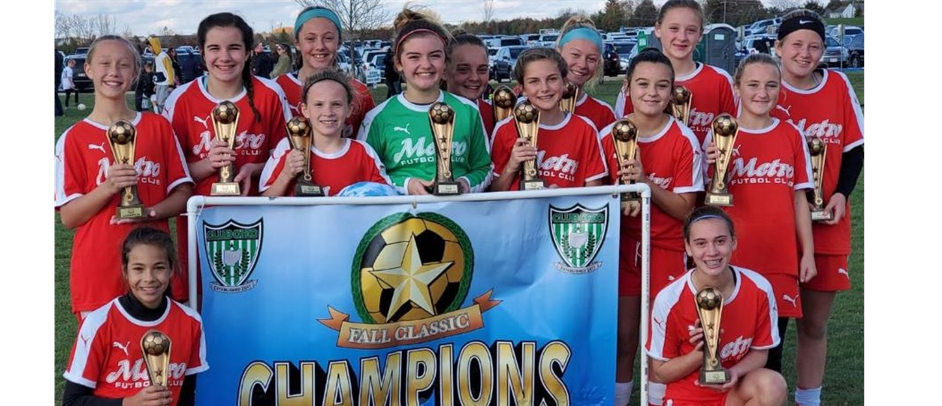 Metro FC 2007 Rapids are Champs at Fall Classic