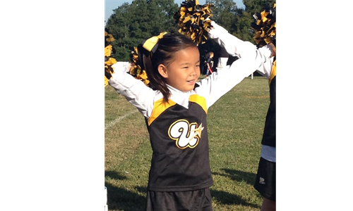 Upward cheer