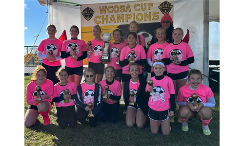 U12 Girls WCOSA CUP CHAMPS!