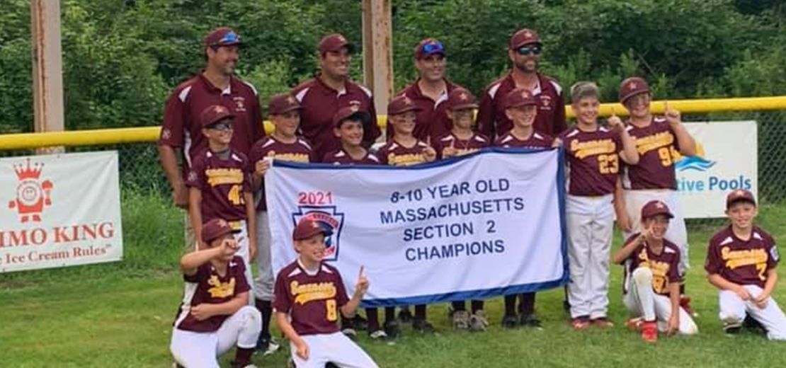 2021 10U DISTRICT 6 CHAMPIONS AND MA SECTION 2 CHAMPIONS