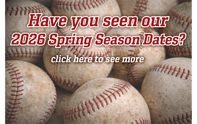 2026 Spring Season Dates