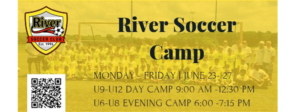 Join us this summer for River Soccer Camp!