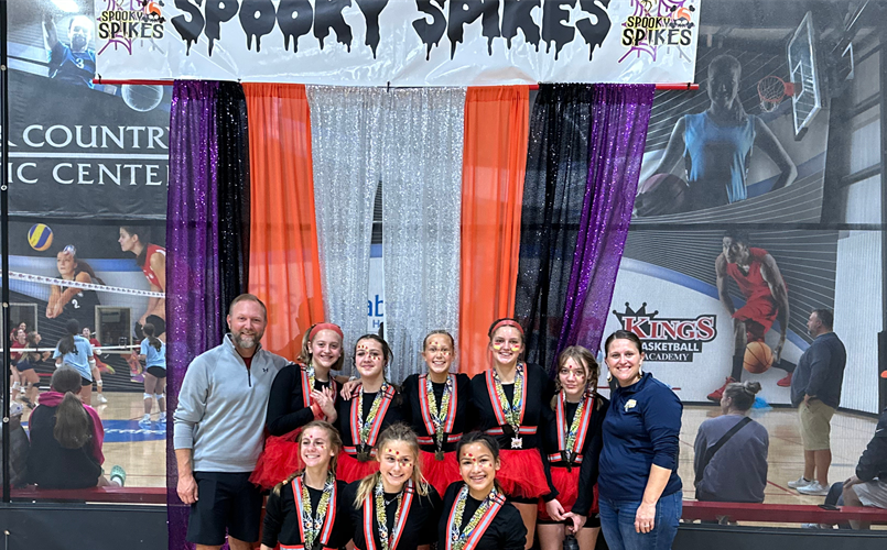 MQH 8th Graders 2023 Spooky Spikes Silver Bracket Champs!!!