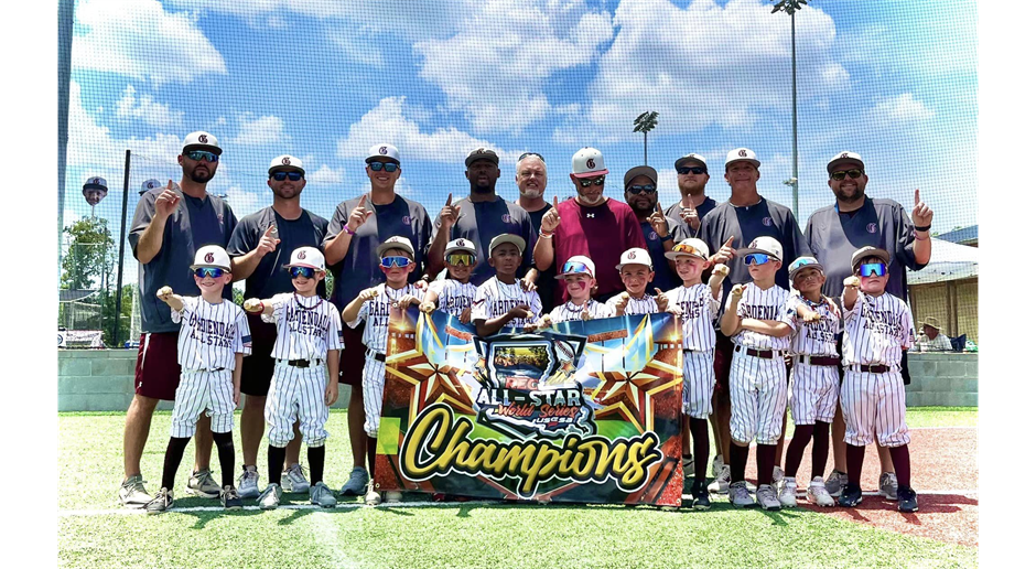 2024 World Series Champs 6U Maroon