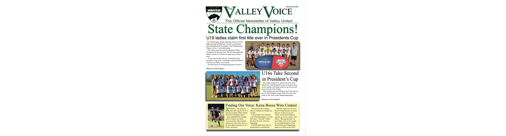 Valley Voice - November 2020
