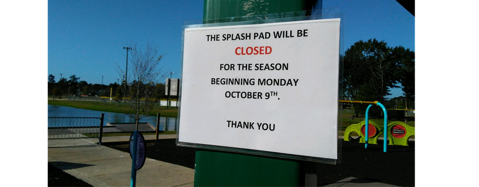 Splash Pad Update