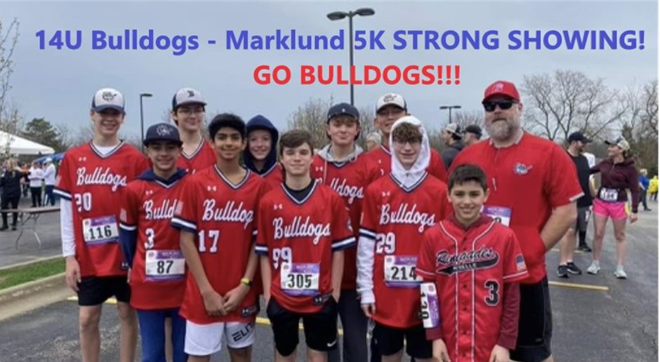 14U Bulldogs - Marklund 5K - Coach Voss