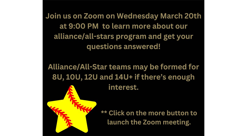 Alliance/All-Stars Info Session
