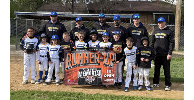 Congrats 8u taking Runners up in McHenry Tournament 2026