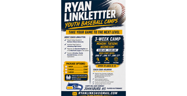 Johnsburg HS Youth Baseball Camps