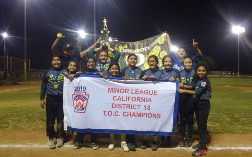 Congrats to our 2019 11U Softball TOC: District Champions!