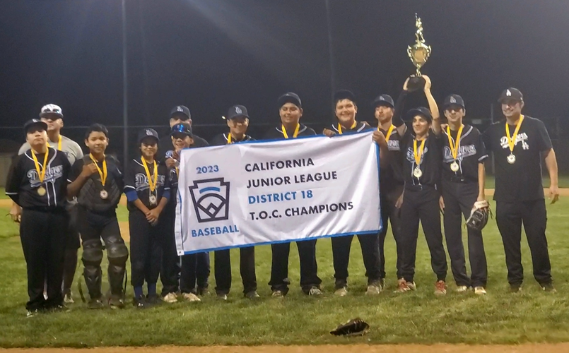 2023 California Junior League T.O.C. Champions - District 18