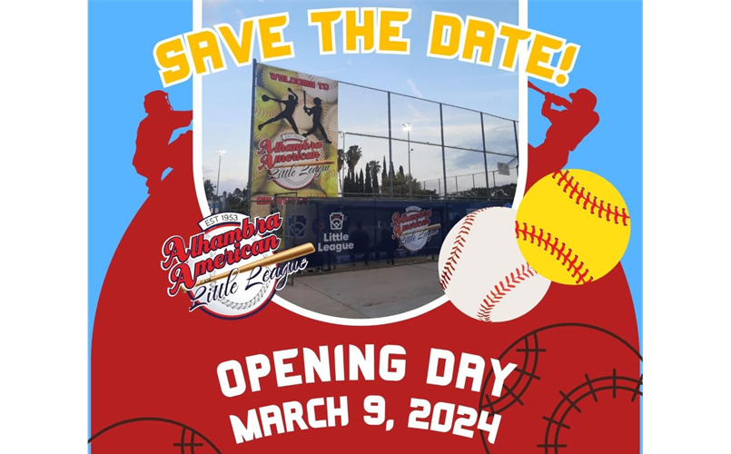 Opening Day 2024 flyer