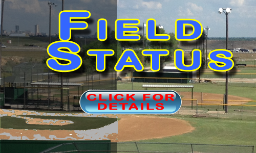 Field Status: Fields Open Today!!