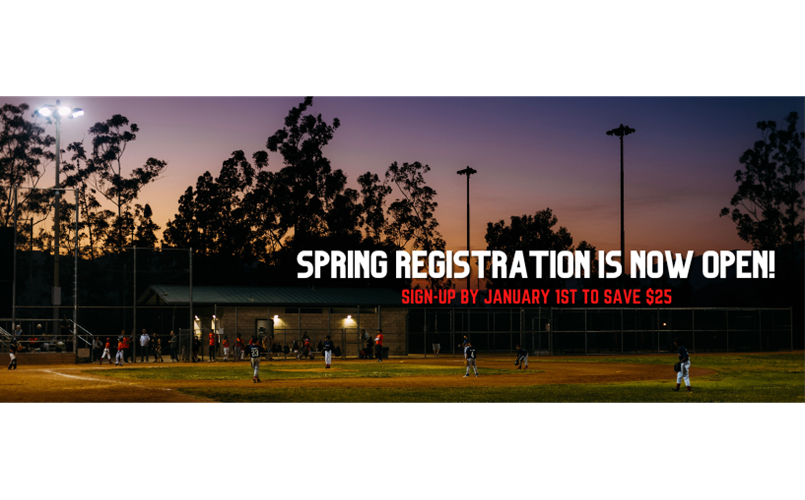 Spring Registration is Now Open!
