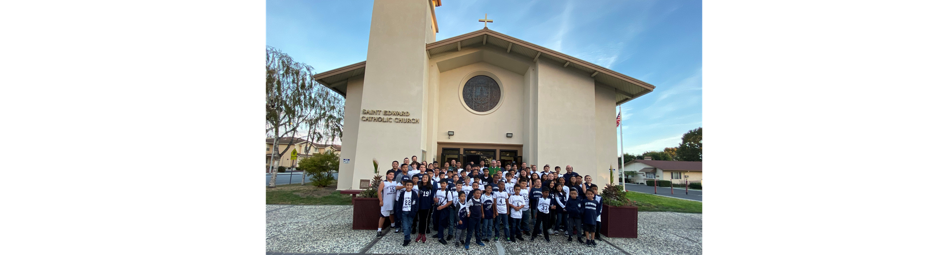St Edward CYO Mass 2019 Group Picture
