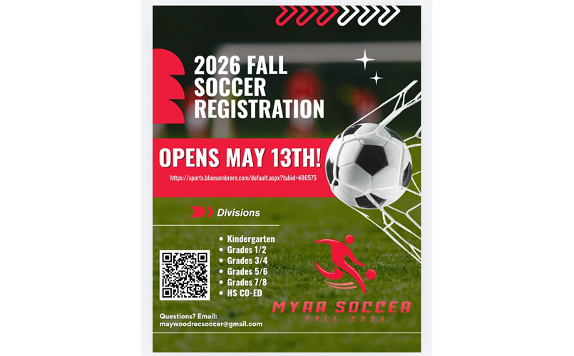 MYAA Fall 2026 Rec Soccer