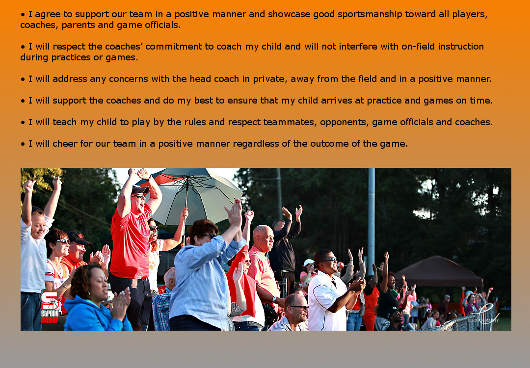 Fuquay Varina Youth Football and Cheer - Parent Code of Conduct