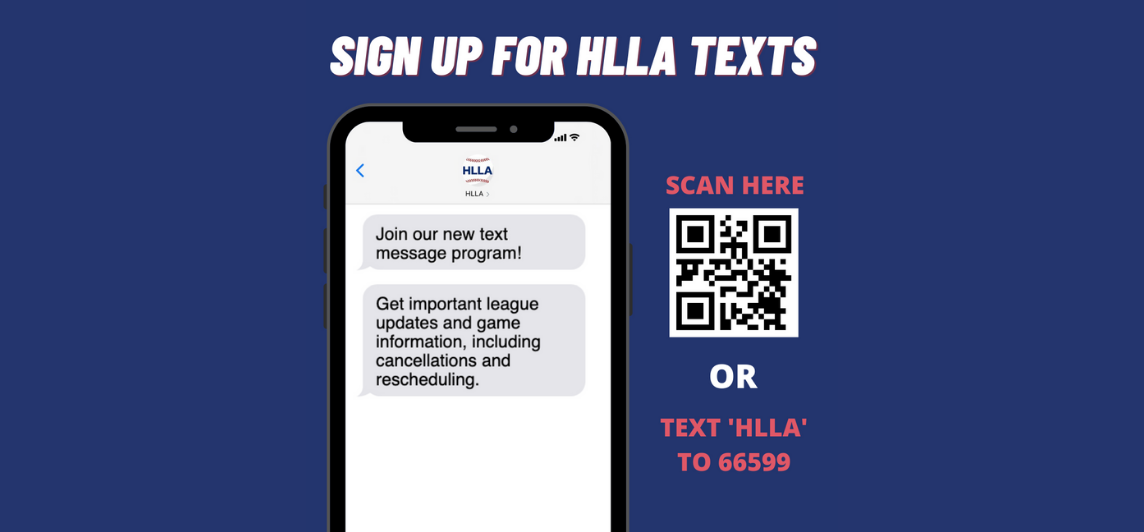 Sign up for HLLA's text message program!