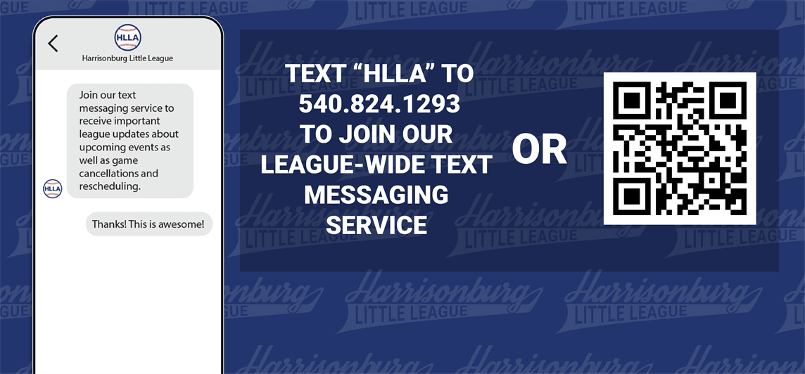 Sign up for HLLA's text messaging service