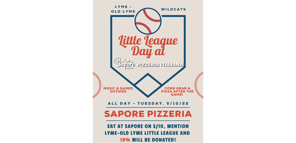 Little League Day at Sapore Pizzeria!
