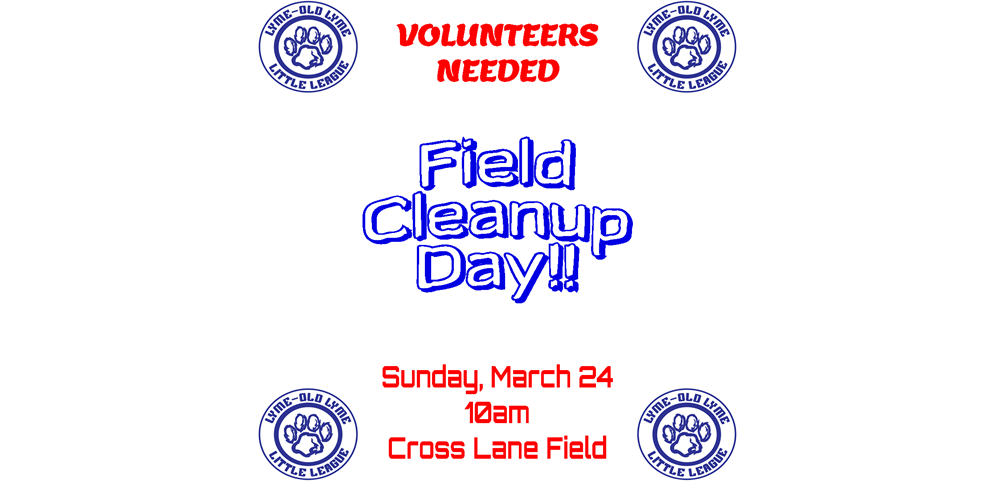Field Cleanup Day!!