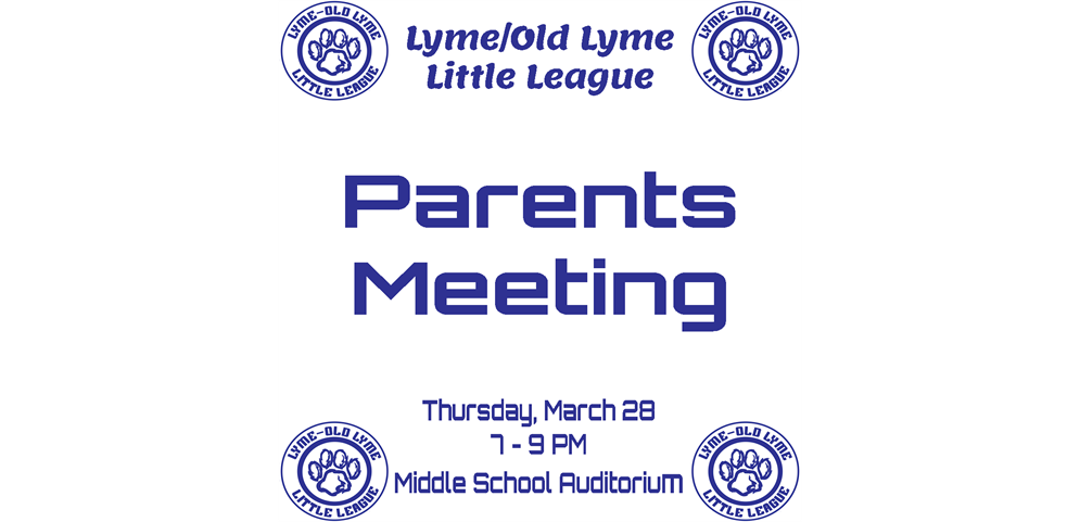Parents Meeting - March 28th