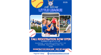 Fall Ball Registration Now Open