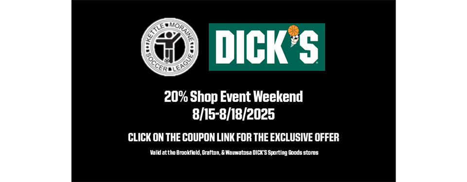 KMSL 20% off Shop Event Weekend: 8/15-8/18/2025