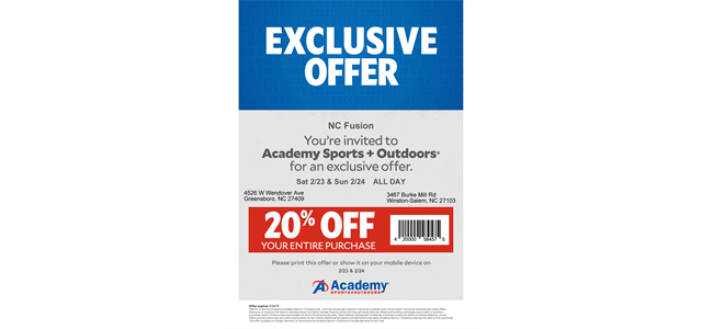 Academy Sports + Outdoors Exclusive Offer