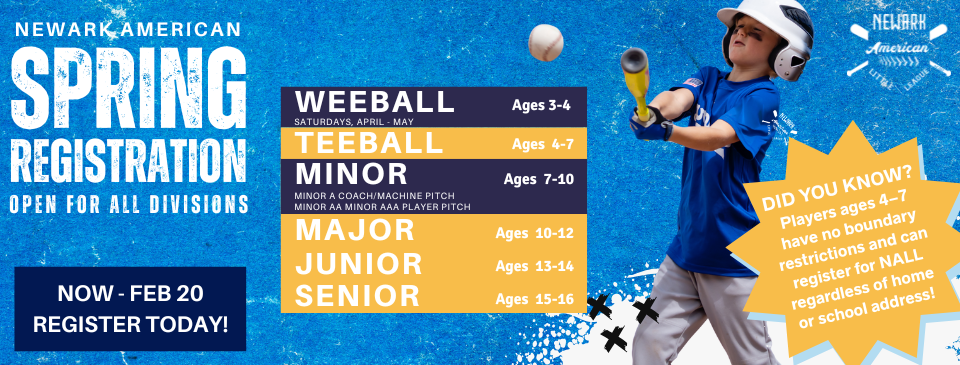 Spring 2026 Registration - Now Open!