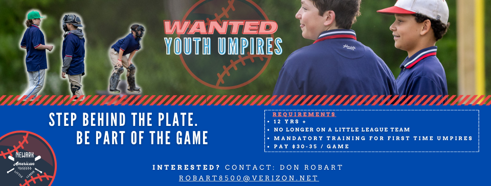 Wanted - Youth Umpires
