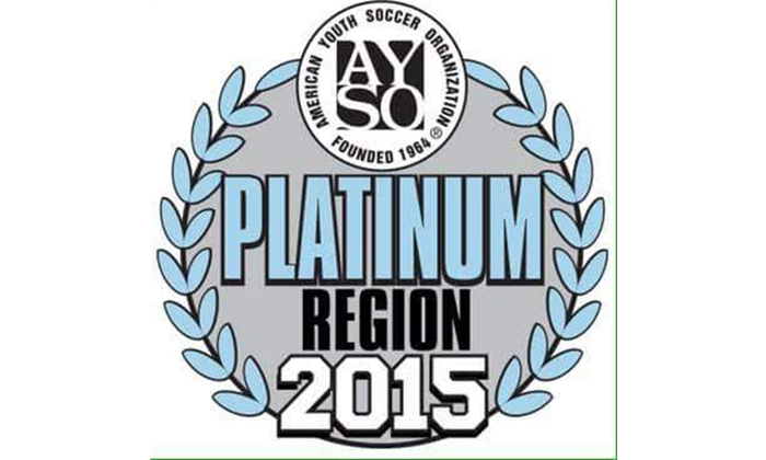 Ventura AYSO Soccer Region 39 is Platinum