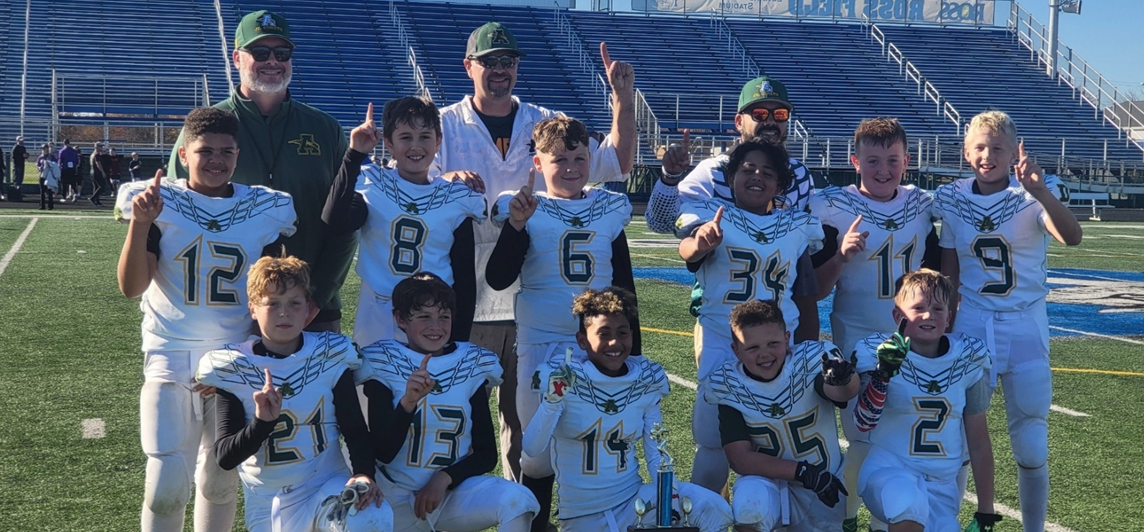 Congrats 2022 Rookie Tackle Green - LEYFL Champions