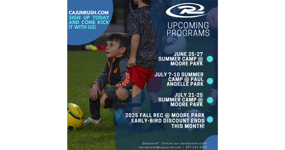 Upcoming camps!