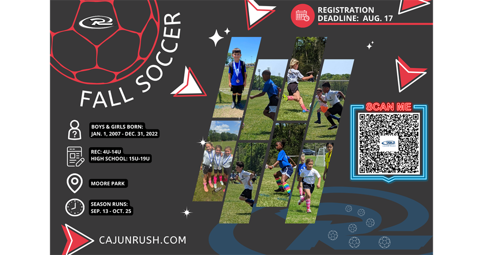 2025 Fall Rec with Cajun Rush!