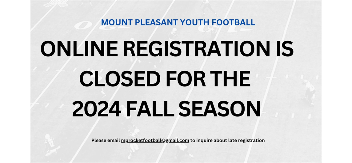 Online Registration is Closed