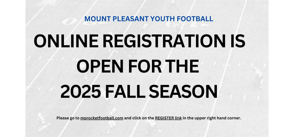 Online Registration is OPEN!
