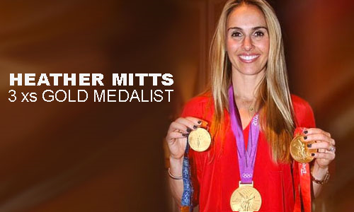 3-time Gold Medalist Heather Mitts