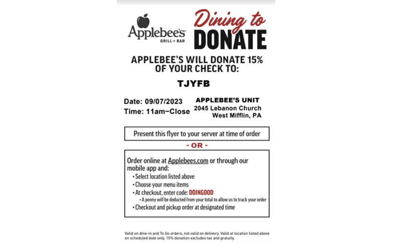Dining to Donate