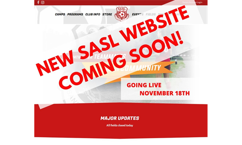 NEW SASL WEBSITE